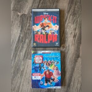 Disney Wreck-It Ralph DVD Blu-ray Movie Bundle